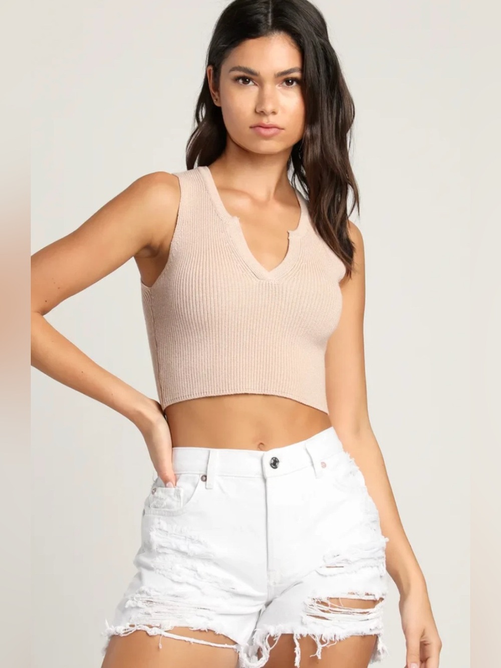 Free People - We The Free Maggie Mid-Rise Distressed Shorts Women’s Size 29(NWT)